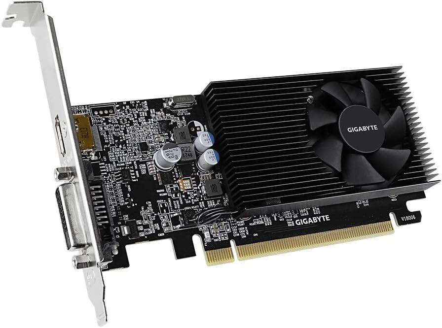 Gigabyte GV-N1030D4-2GL GeForce GT 1030 Low Profile D4 2G Computer Graphics Card